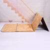 Muslim Prayer Rug With Flannel Embossing/Prayer Matt/Foldable Prayer Matt