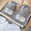 Non Woven Drawstring Shoe Storage Bag/Shoe Bag for Umrah