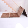 Muslim Prayer Rug With Flannel Embossing/Prayer Matt/Foldable Prayer Matt