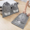 Non Woven Drawstring Shoe Storage Bag/Shoe Bag for Umrah