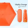 Ultra-light Five-fold Capsule Pocket Umbrella Black Glue Sun Umbrella For Women/Umbrella for Hajj & Umrah