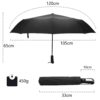 Wind Resistant Folding Automatic Umbrella/Umbrella for Hajj & Umrah